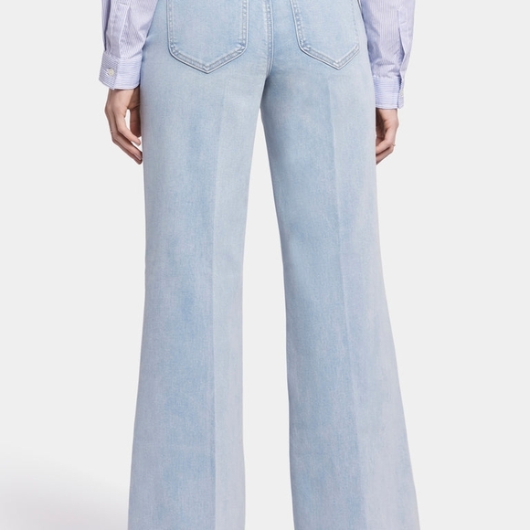 NYDJ Mia Palazzo Jeans With High Rise - Picture 2 of 8